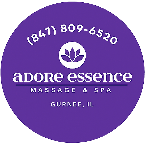 adore essence massage and spa logo